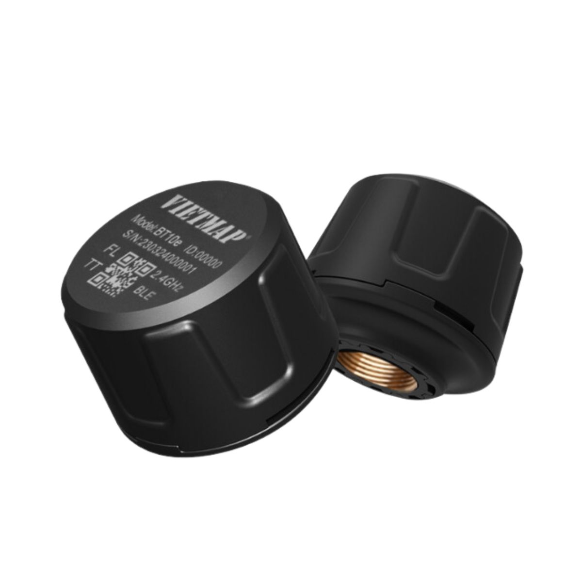 Cảm biến áp suất lốp cho BS10 Vietmap BT10e gắn ngoài, Bluetooth 5,0, cảnh báo lủng lốp, căng lốp, dung lượng pin 140mAh