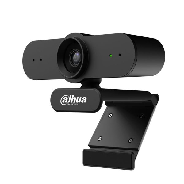 Webcam Dahua HTI-UC300 2MP 1080P, tích hợp mic khoảng cách thu âm 3m, đèn báo trạng thái hoạt động