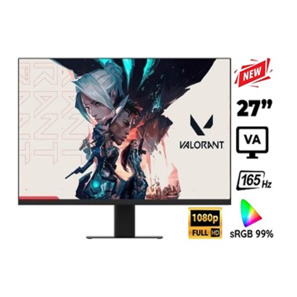 Màn hình máy tính gaming 27inch Full HD Coocaa CMF2208 tần số quét 165Hz, tấm nền VA, đèn nền E-LED