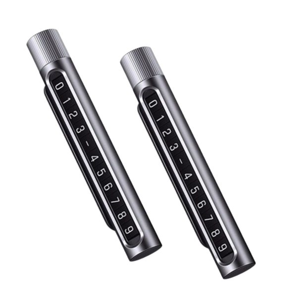 Bảng cài số điện thoại xe ô tô UGREEN 50722 LP151 mặt số phủ nam châm, độ bền cao