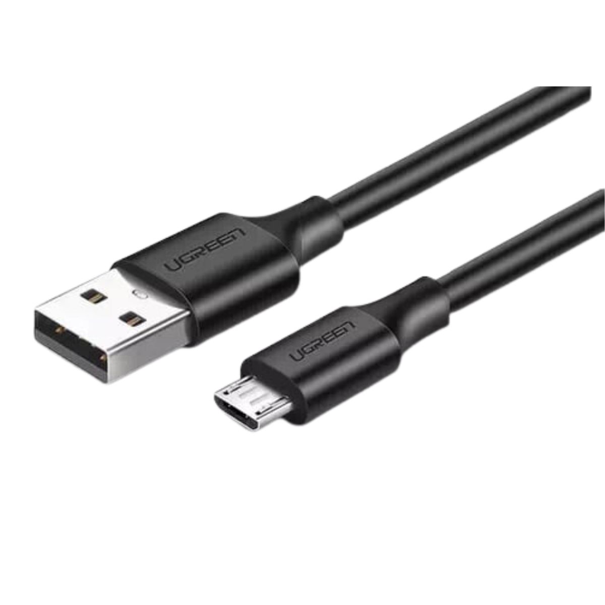 Cáp sạc nhanh 2A dài 50cm Ugreen 60135 US289 màu đen, USB 2.0 A đến Micro USB