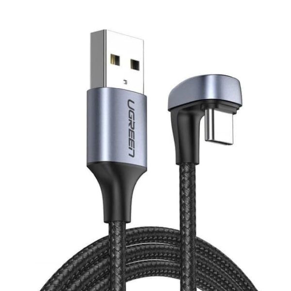 Cáp sạc nhanh 18W Type-C Ugreen 70313 US311 chiều dài 1m, màu đen, Sạc nhanh 5V3A