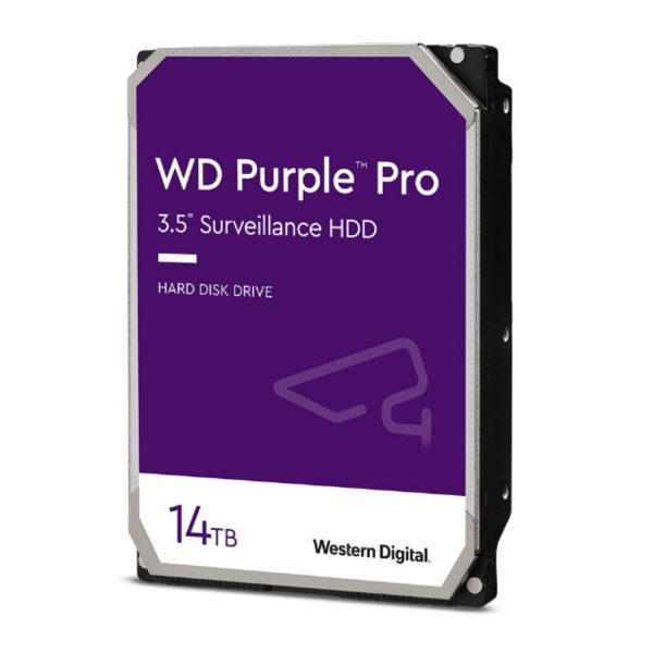 Ổ cứng HDD 14TB Western WD Purple WD142PURP tốc độ quay 7200RPM, SATA 3, cache 512MB