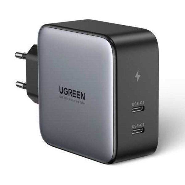 Bộ sạc thông minh GaN 100W US Ugreen 50327 CD254 công suất 100W, công nghệ GaN
