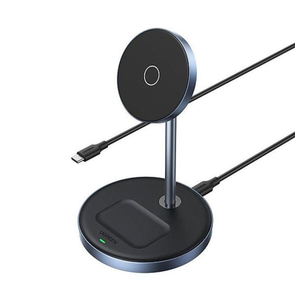 Bộ sạc không dây MagSafe 2 trong 1 Ugreen 90668 CD317 công suất 20W