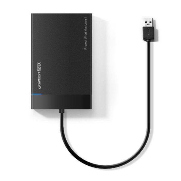 Hộp đựng ổ cứng 2.5inch USB 3.0 Ugreen 30847 US221 hỗ trợ HDD 2.5 inch và SSD tối đa 6TB