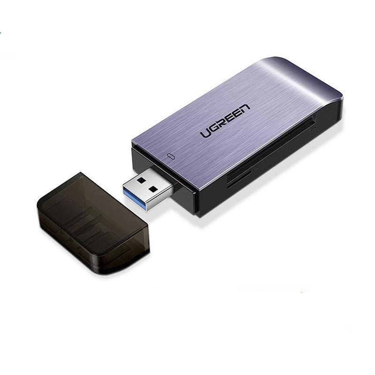 9826_dau_doc_the_usb_3_0_ugreen_50541_cm180_thumb Đầu đọc thẻ USB 3.0 Ugreen 50541 CM180 hỗ trợ SD/TF/CF/MS, tốc độ truyền tải 5Gbps