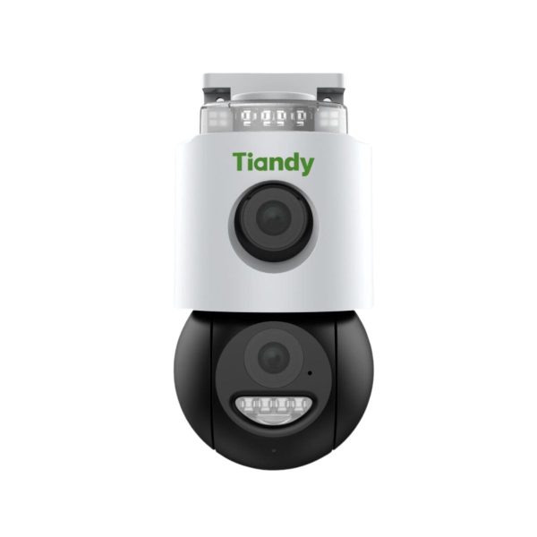 Camera 2 ống kính ngoài trời Tiandy TC-H363N 3MP + 3MP, đèn báo xanh đỏ, đàm thoại 2 chiều, hồng ngoại 50m, IP66
