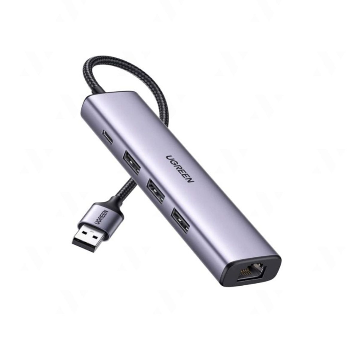 9856_hub_chuyen_doi_5_in_1_ugreen_60554_cm475_thumb Hub chuyển đổi 5 in 1 Ugreen 60554 CM475 3*USB 3.0 + LAN + USB-C, tốc độ 5Gbps, 5V/2A, vỏ nhôm tản nhiệt