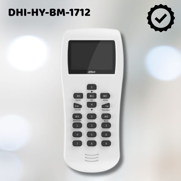 Bộ cài địa chỉ cầm tay Dahua Wisualarm DHI-HY-BM-1712 Hỗ trợ cài đặt địa chỉ cho đầu báo, mô đun, nút nhấn...