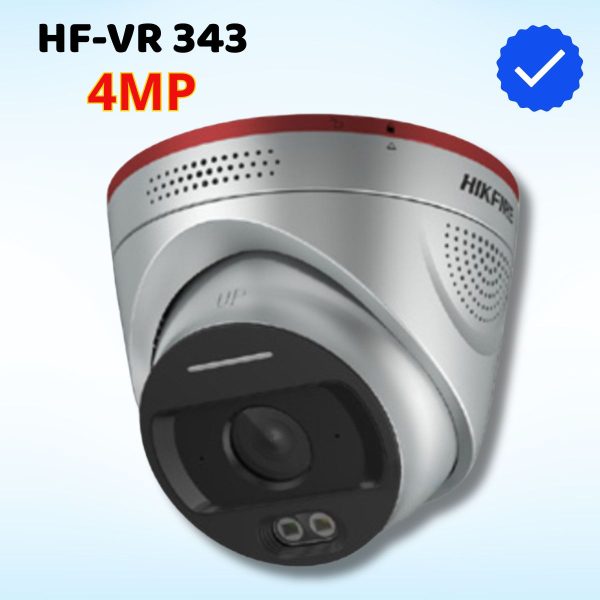 Camera IR Flame sensor 4MP Hikfire HF-VR 343 Cảm biến nhiệt điện hồng ngoại, Phát hiện cháy sớm, Phát hiện lối thoát hiểm bị chặn, thiếu bình chữa cháy, giám sát ca trực