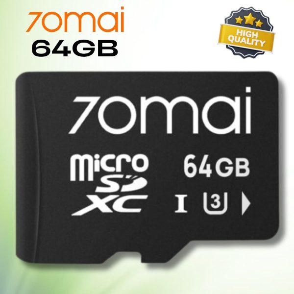 Thẻ nhớ Xiaomi 70mai 64GB tương thích với camera hành trình như:Dash Cam Smart 1S, Dash Cam M300, Dash Cam Lite 2, Dash Cam A400, Dash Cam A500S và Dash Cam A800s.