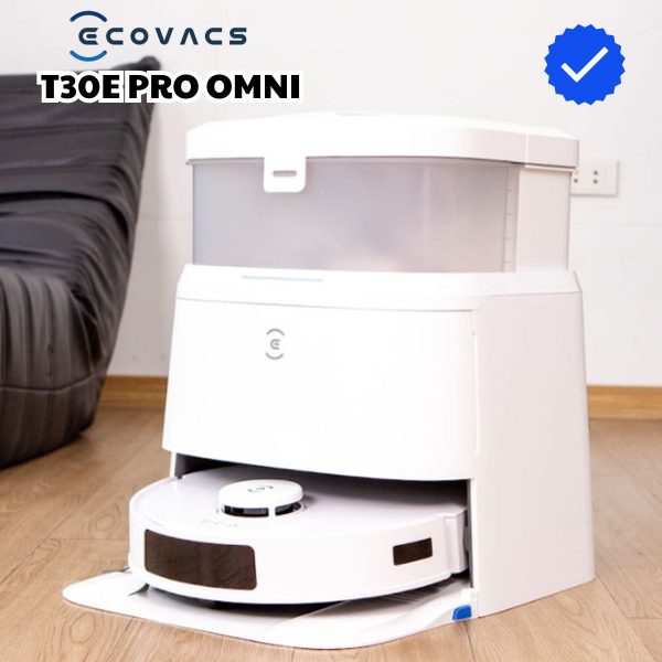 Robot hút bụi lau nhà thông minh chống rối T30E PRO OMNI Lực hút 11.000Pa