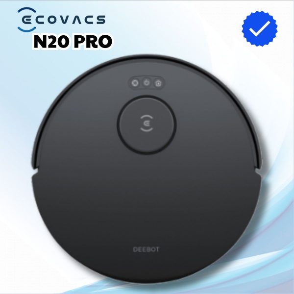 Robot hút bụi lau nhà Ecovacs N20 Pro, Lực hút 8000Pa, Điều khiển từ xa qua App Ecovacs Home