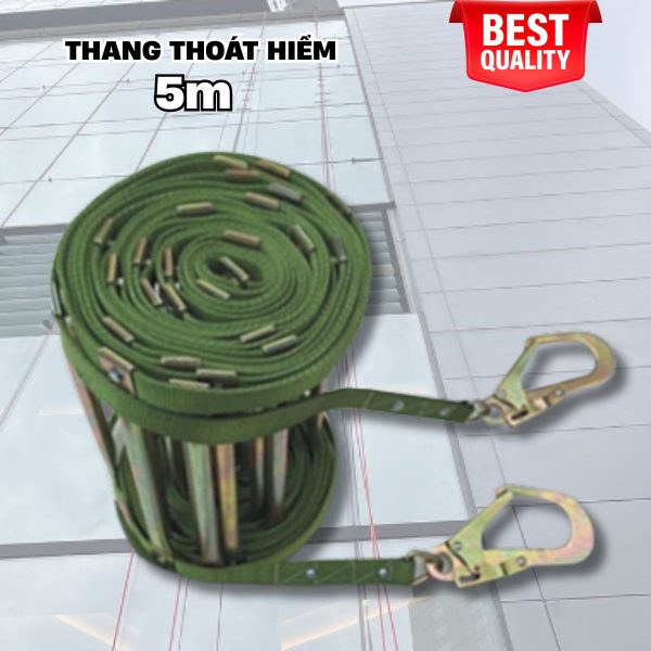 Thang thoát hiểm hoả hoạn 5m