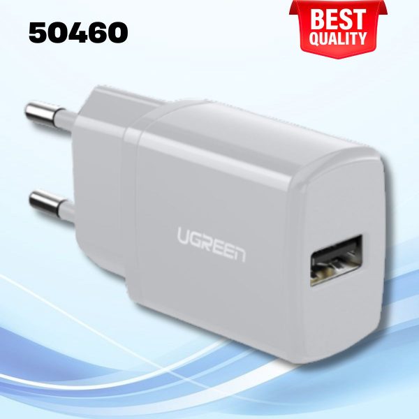 Củ sạc điện thoại USB-A 2.1A Ugreen 50460  Công suất 10.5W (max)