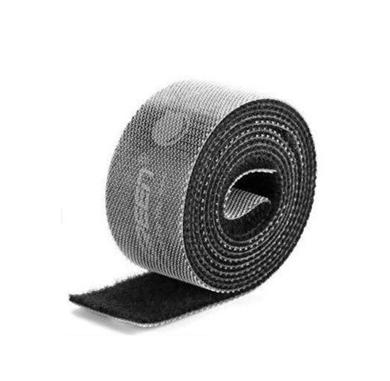 Dây dán VelcroUgreen 70111 Màu xám, Rộng 15mm dài 3M, Tái sử dụng nhiều lần