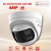 Camera AI ColorVu Toàn cảnh 180° Hikvision DS-2CD1367G2HP-LIUF/SRB 6MP, Đàm thoại 2 chiều, Phân biệt người & xe, Đèn trợ sáng + IR 30m