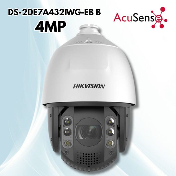 Camera Speed Dome Hikvision DS-2DE7A432IWG-EB B 4MP - 32x Zoom, AI phân biệt người & xe, IR 200m