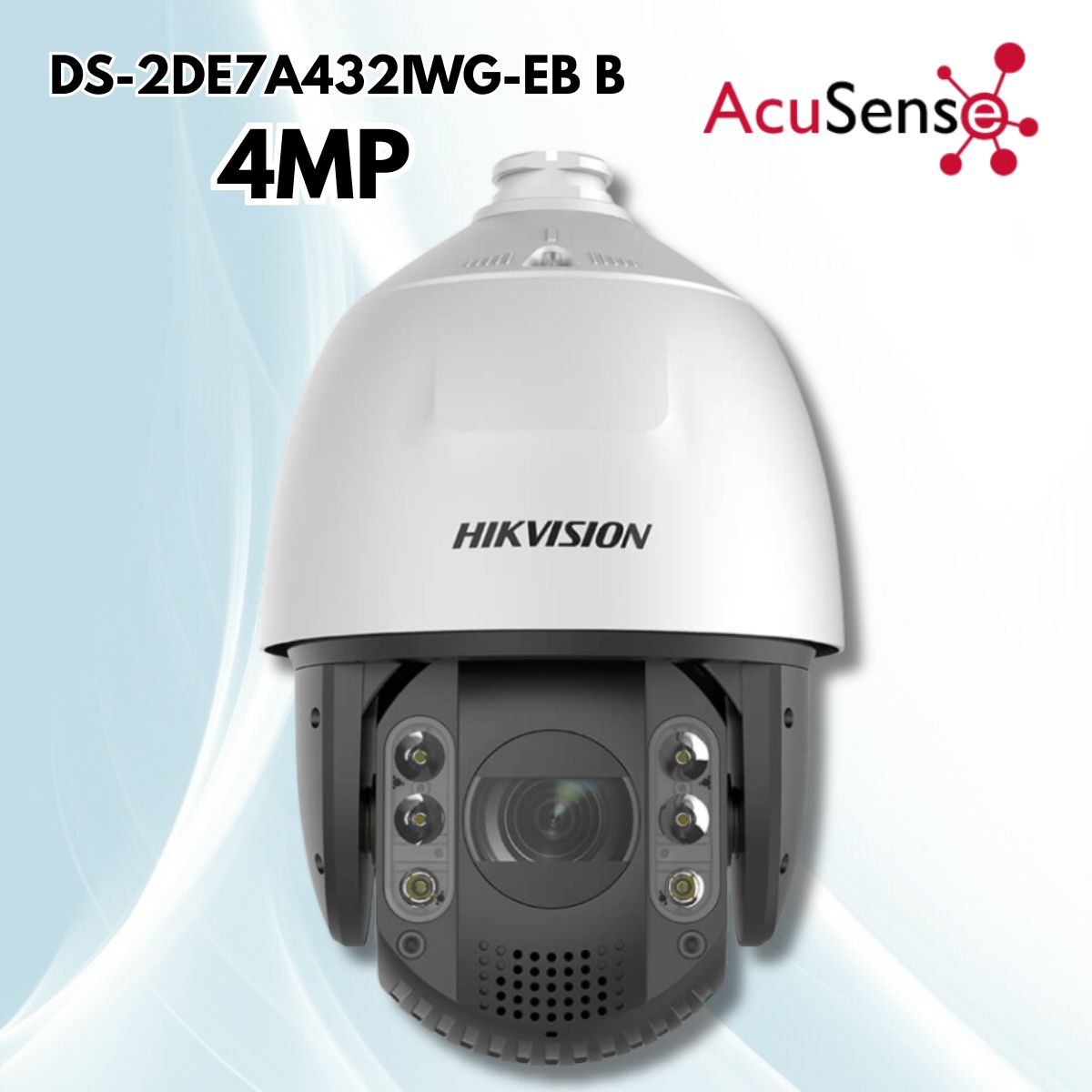 Camera Speed Dome Hikvision DS-2DE7A432IWG-EB B 4MP - 32x Zoom, AI phân biệt người & xe, IR 200m