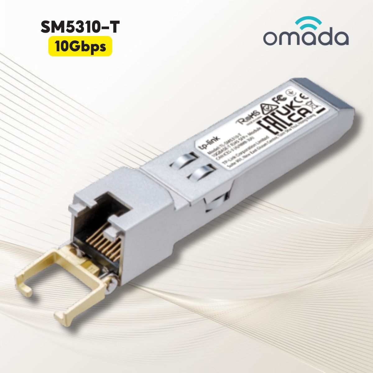 Module Quang SFP+ sang RJ45 10G TP-Link SM5310-T Tốc Độ 10Gbps, 30m, Hỗ Trợ DDM