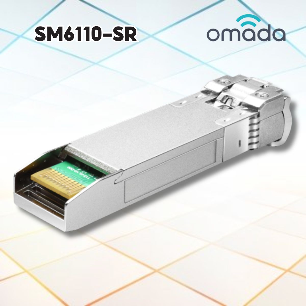 Bộ thu phát quang Omada 25GBase-SR SFP28 LC SM6110-SR Hỗ Trợ DDM, Tiết Kiệm Điện ≤ 1W, Tương Thích 10G/25G