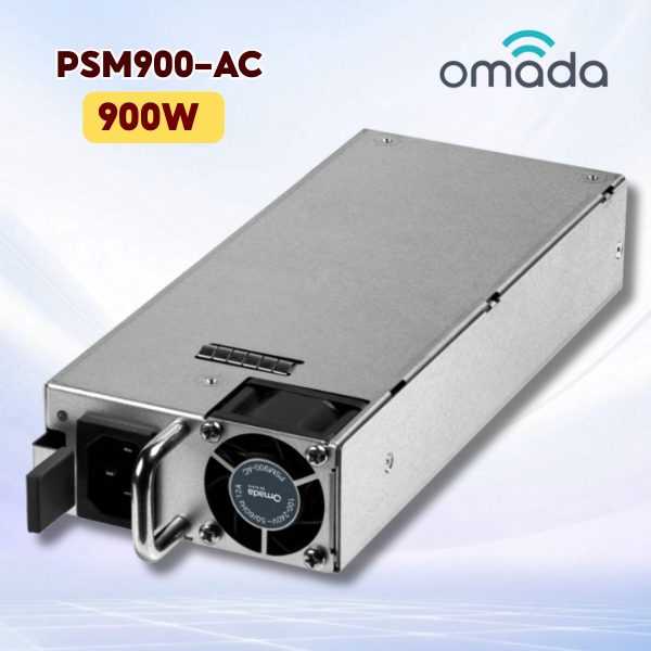 Bộ Nguồn Switch PoE 900W TP-Link PSM900-AC - Dùng cho SG6654XHP, SG6428XHP, Đầu ra 53.5VDC, Vỏ thép có quạt
