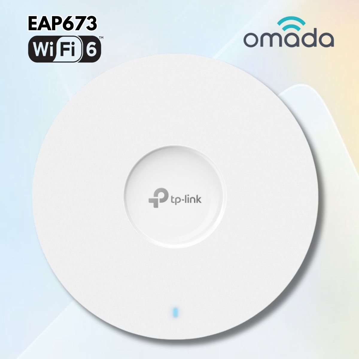 Access Point Wi-Fi 6 EAP673 AX5400, Cổng 2.5G, Băng thông 160MHz, Tốc độ 4804 Mbps (5GHz), Hỗ Trợ PoE+