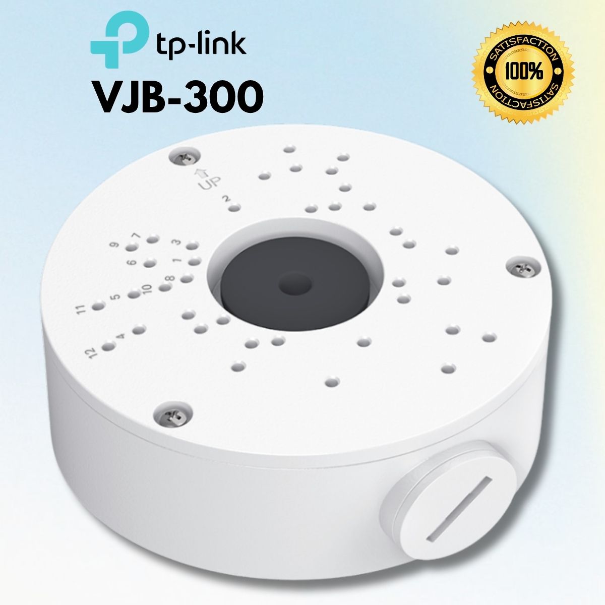 Hộp Nối Camera VIGI VJB-300: Vỏ Nhôm Chống Nước, Dấu Dây Tiện Lợi, Phù hợp Ngoài trời/Trong nhà